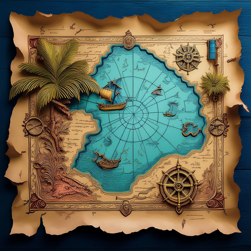 Virtual treasure hunts for employee engagement
