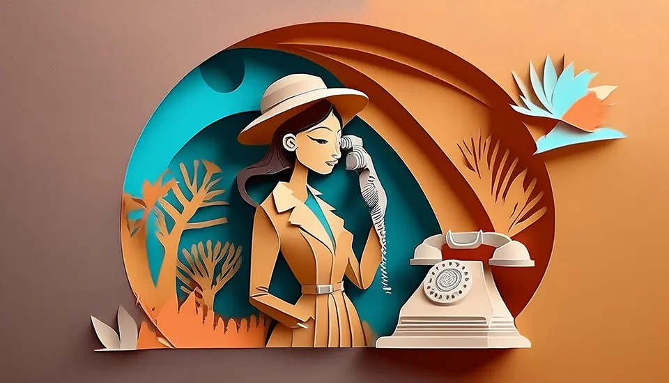 Mystery games online concept - detective