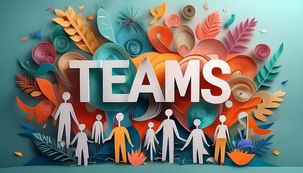 teams concept - Virtual Employee Engagement Activities